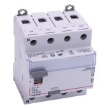 Legrand - Inter diff DX³-ID - vis/vis - 4P - 400V~ - 63A - type AC - 300mA - départ bas - 4M - Réf : 411666