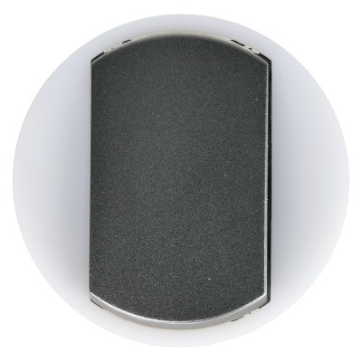 Legrand Céliane - Enjoliveur - VV / Poussoir avec couronne Lum - Doigt Large Graphite - Réf : 065204