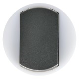 Legrand Céliane - Enjoliveur - VV / Poussoir avec couronne Lum - Doigt Large Graphite - Réf : 065204