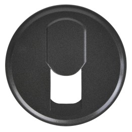 Legrand Céliane - Enjoliveur pour Prise Téléphone pour Réseau Mixte et Basique - Graphite - Réf : 067937