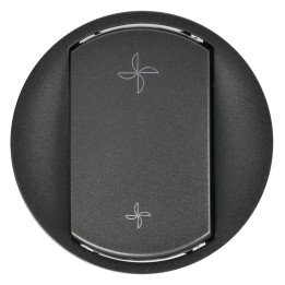 Legrand Céliane - Enjoliveur pour Commande VMC - Graphite - Réf : 067961
