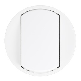 Legrand Céliane - Enjoliveur pour Interr, Va-et-Vient ou Poussoir - Doigt Large Blanc - Réf : 068001