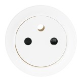 Legrand Céliane - Enjoliveur - Prise 2P+T Surface - Blanc - Réf : 068111
