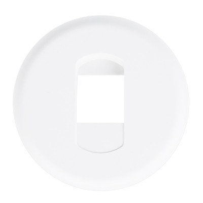 Legrand Céliane - Enjoliveur pour Prise haut-parleur Simple - Blanc - Réf : 068211