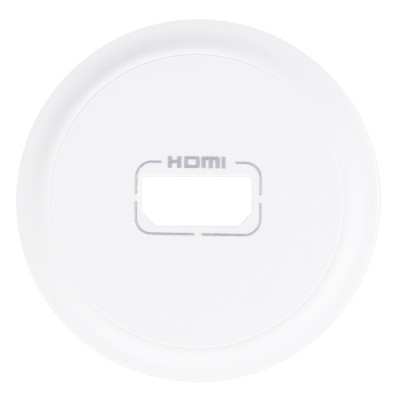 Legrand Céliane - Enjoliveur - Prise Audio/Video HDMI - Blanc - Réf : 068216