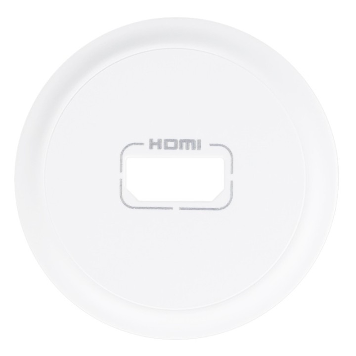 Legrand Céliane - Enjoliveur - Prise Audio/Video HDMI - Blanc - Réf : 068216