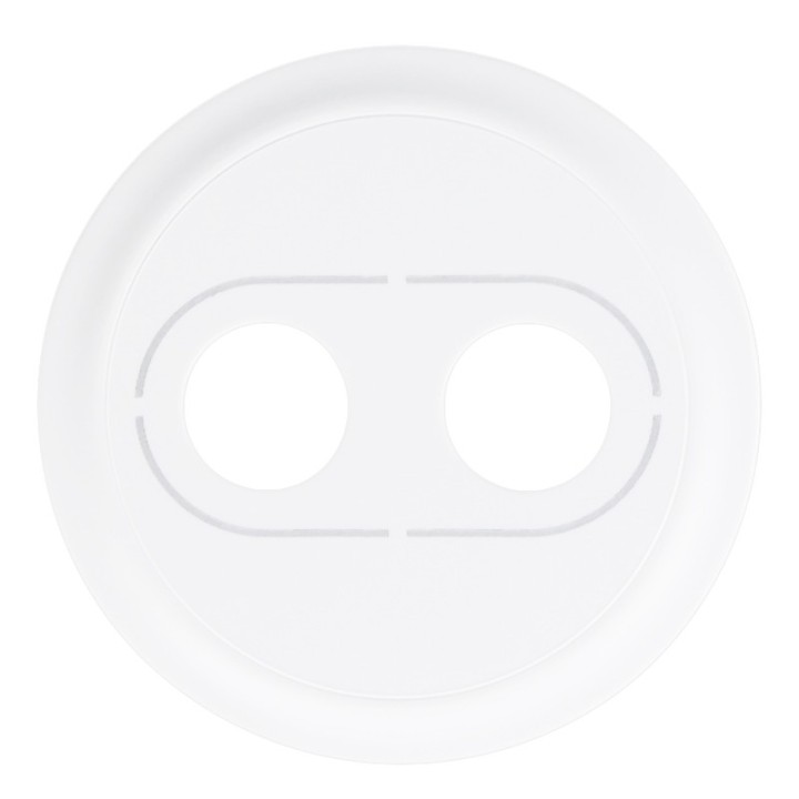 Legrand Céliane - Enjoliveur - Prise Banana Simple - Blanc - Réf : 068231