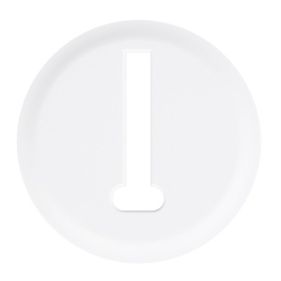 Legrand Céliane - Enjoliveur pour Prise Téléphone 8 Contacts - Blanc - Réf : 068238
