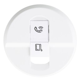 Legrand Céliane - Enjoliveur - Prise RJ 45 - Blanc - Réf : 068251