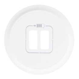 Legrand Céliane - Enjoliveur - Prise Double pour Chargeur USB - Blanc - Réf : 068256