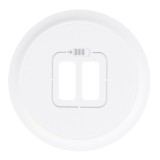 Legrand Céliane - Enjoliveur - Prise Double pour Chargeur USB - Blanc - Réf : 068256