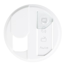 Legrand Céliane - Enjoliveur - Prise Simple pour Réseau Optimum - Blanc - Réf : 068291
