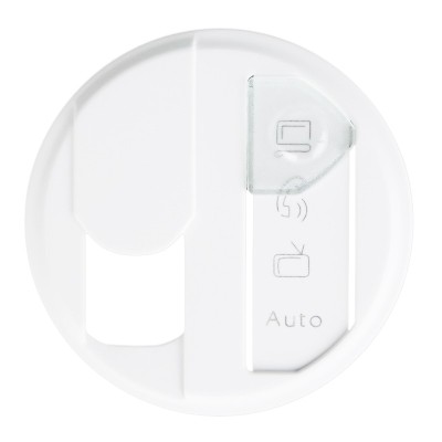 Legrand Céliane - Enjoliveur - Prise Simple pour Réseau Optimum - Blanc - Réf : 068291