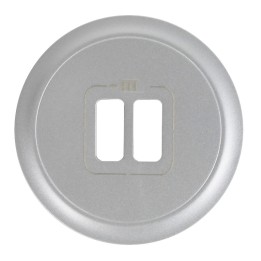 Legrand Céliane - Enjoliveur pour Prise Double USB Type A et C - Titane - Réf : 068556