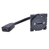 Legrand Céliane - Prise Audio/Vidéo HDMI Type A Céliane - Pré-Connectorisée - Réf : 067377