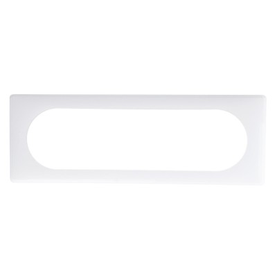 Legrand - Plaque Céliane - Laqué - 6/8 Modules - Blanc Yesterday - Réf : 066636