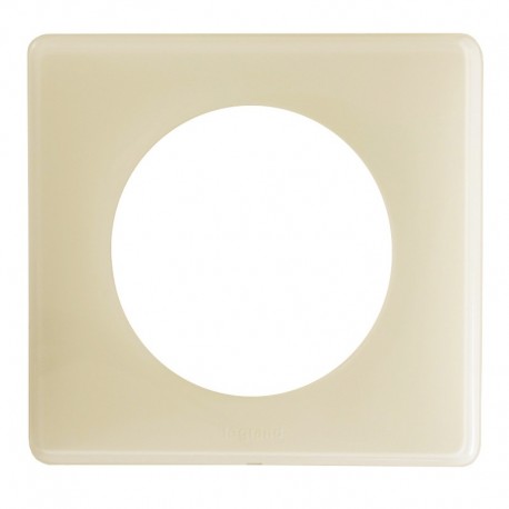 Legrand LEG69461 C/éliane2 Plaque avec 1 poste Verre Moka