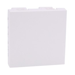 Legrand Mosaic - Obturateurs - 2 modules - blanc - Réf : 077071