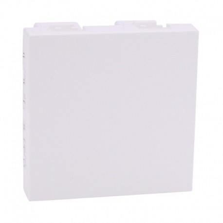 Legrand Mosaic - Obturateurs - 2 modules - blanc - Réf : 077071