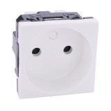 Legrand Mosaic - Prises 2P - Connexion auto - 2 modules - blanc - Réf : 077110