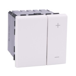 Legrand Mosaic - Ecodétecteur de mouvement pour minuterie - ECO 1 - 2 fils - blanc - Réf : 078457