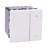 Legrand Mosaic - Ecodétecteur de mouvement pour minuterie - ECO 1 - 2 fils - blanc - Réf : 078457