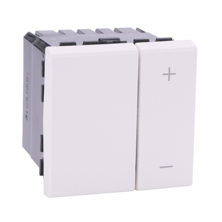 Legrand Mosaic - Ecodétecteur de mouvement pour minuterie - ECO 1 - 2 fils - blanc - Réf : 078457