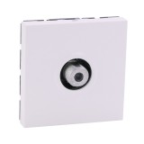 Legrand Mosaic - Prise TV Mosaic - type "F" - 2 modules - blanc - Réf : 078780