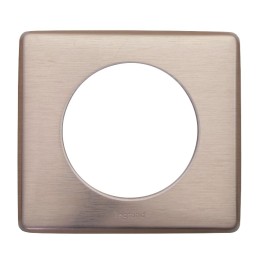 Legrand - Plaque Céliane - Métal - 1 poste - Copper - Réf : 068991