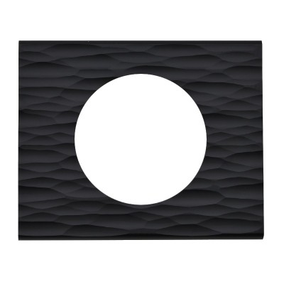 Legrand - Plaque Céliane Matières 1 poste - finition Corian® Gougé - Réf : 069021