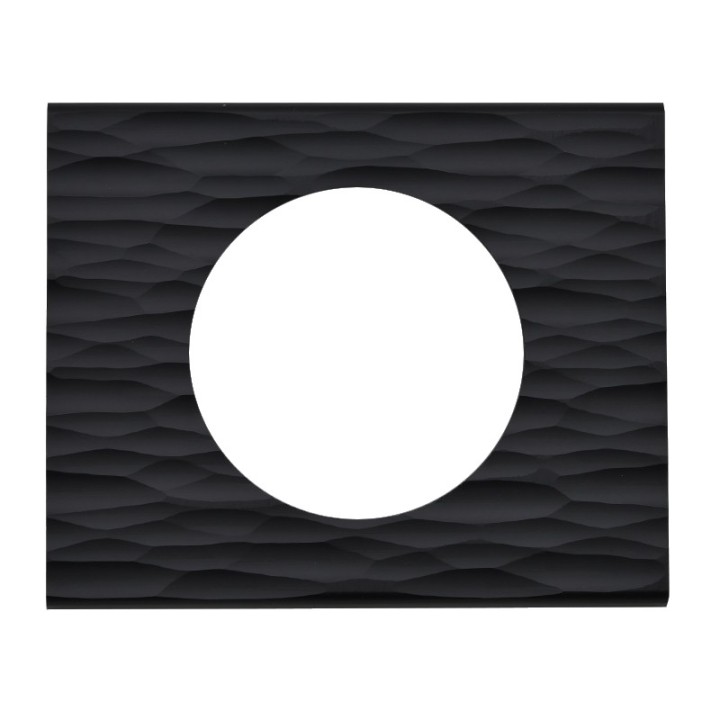Legrand - Plaque Céliane Matières 1 poste - finition Corian® Gougé - Réf : 069021