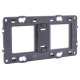 Legrand - Support pour fixation à vis Batibox - montage horiz/vert -pour 2 postes -4/5 mod - Réf : 080252