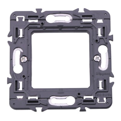 Legrand - Support pour fixation à griffes pour Mosaic, Céliane ou Soliroc pour 1 poste - 2 mod - Réf : 080261