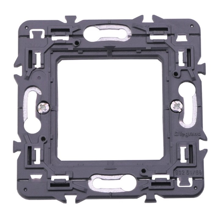 Legrand - Support pour fixation à griffes pour Mosaic, Céliane ou Soliroc pour 1 poste - 2 mod - Réf : 080261