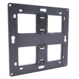 Legrand - Support à vis pour Mosaic, Céliane ou Soliroc 2x2 postes-2x4/5 mod - Réf : 080264