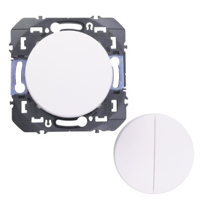 Legrand - Transformeur pour réaliser 5 fonctions va-et-vient et poussoir dooxie finition blanc - Réf : 600031