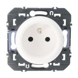Legrand - Prise de courant easyréno 2P+T faible profondeur dooxie 16A finition blanc - Réf : 600328