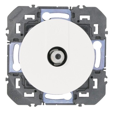 Legrand - Prise TV type F à visser dooxie finition blanc - Réf : 600350