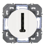 Legrand - Prise téléphone en T dooxie finition blanc - Réf : 600368