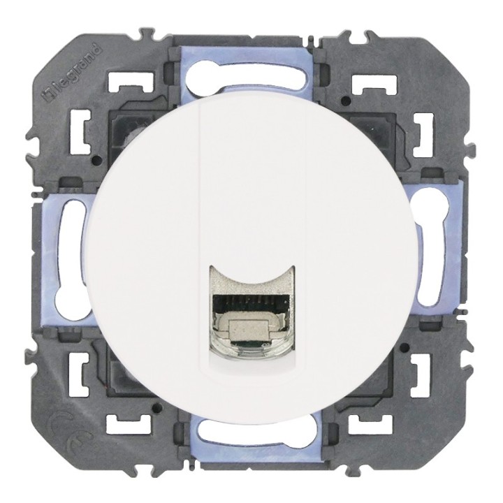 Legrand - Prise blindée RJ45 cat6 STP dooxie finition blanc - Réf : 600375