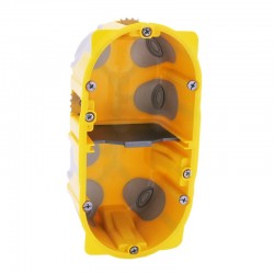 Legrand - Boîte multipostes Prog. Ecobatibox - 2 postes - 4/5 modules - prof. 50 mm - Réf : 080032