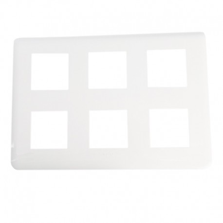 Legrand Mosaic - Plaque pour 2x3x2 modules - Réf : 078832