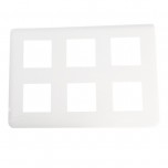 Legrand Mosaic - Plaque pour 2x3x2 modules - Réf : 078832