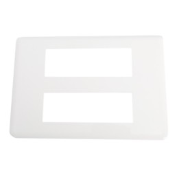 Legrand Mosaic - Plaque pour 2x6 modules - Réf : 078836