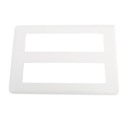 Legrand Mosaic - Plaque pour 2x8 modules - Réf : 078837