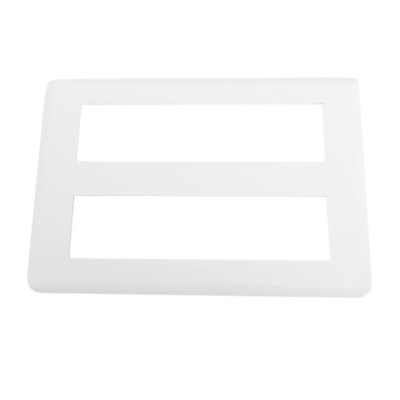 Legrand Mosaic - Plaque pour 2x8 modules - Réf : 078837