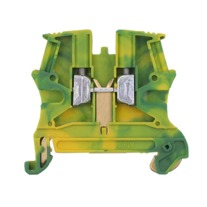 Legrand - Bloc jonction Viking 3 - pour cond de protect pied métal - rail sym - pas 6 - Réf: 037171