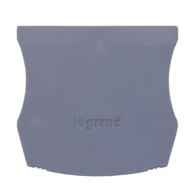 Legrand - Cloison terminale pr bloc jonction Viking 3 à vis - 1 entr/1 sort - pas 12 et 15 - Réf: 037551