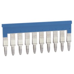 Legrand - Peigne pr bloc jonction Viking 3 vis et ressort - pour 10 blocs - pas de 6 - Réf: 037503