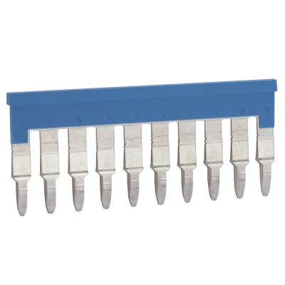 Legrand - Peigne pr bloc jonction Viking 3 vis et ressort - pour 10 blocs - pas de 6 - Réf: 037503